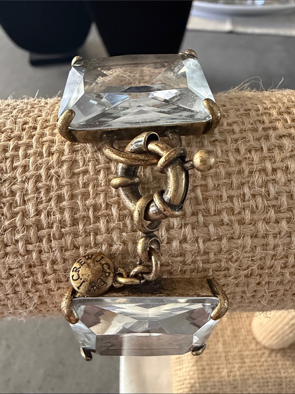 J. Crew Square Crystal Statement Bracelet - Picture 5 of 6